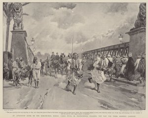 An Afternoon Scene on the Kasr-en-Neel Bridge, Cairo
